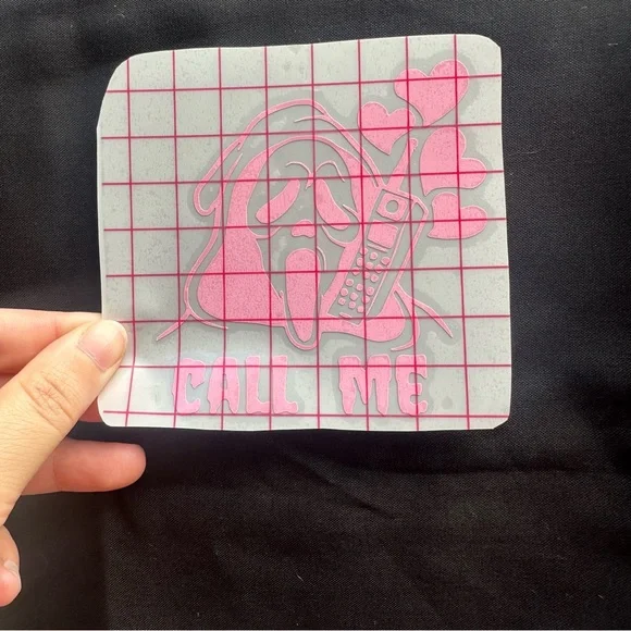 Pink Graphic Sticker - Picture 2 of 2